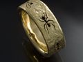 18k Gold Ant Ring